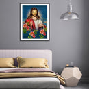 Diamond Painting Jesus Full Round Drill Picture of Rhinestone DIY Drawing K