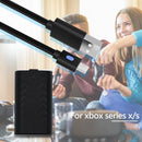 Wireless Game Controller USB Charger Cable + 1400mAh Battery for Xbox Series X/S
