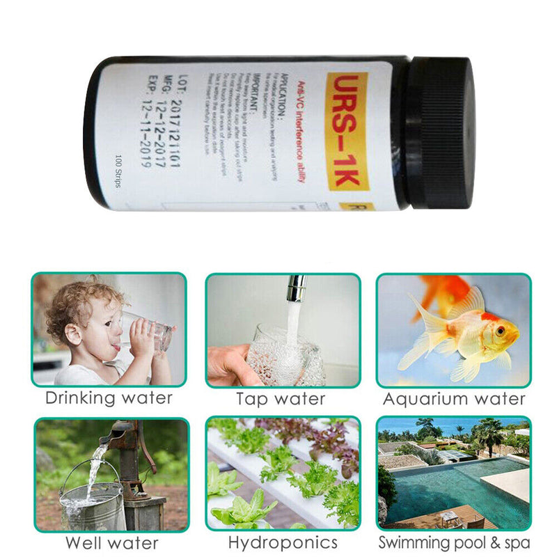 100pcs Urinary Ketone Strips Urine Analysis Keto Strips Healthy Diet Body Tester