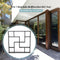 Garden Pavement Mold DIY Manually Paving Cement Concrete Brick Mould (9)
