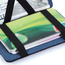 Men Leather Magic Wallet Money Clips Thin Clutch Bus Bag For Women P6R6 D1Y7