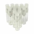 5pcs/Lot 5ml Glass Empty Refillable Pump Spray Bottle Perfume Travel U0M6