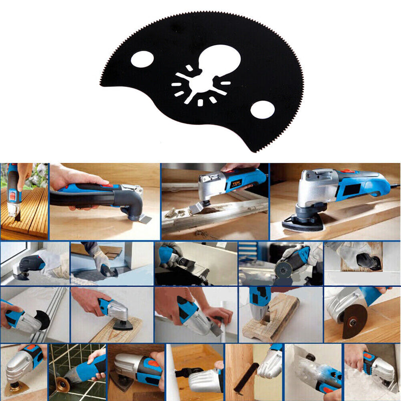 1pc 88mm Semi Circular HCS Segment Saw Blade Oscillating Multi Power Tools Newly