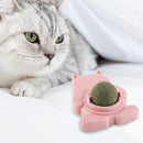 #A Spinning Cat Catnip Toys Removes Hair Balls Molar Teeth Energy Ball Pet Suppl