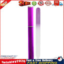 Glass Nail File Block Nail Polish Sanding Buffer Strips Polishing (Purple) Newly