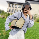 Casual Straw Women Shoulder Bags Woven Handbag Handmade Summer Beach Travel Tote