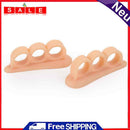 2pcs Stretchable Hammer Curled Toe Straightener Foot Pain Care Relief Pad Spacer