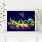 14CT Cat Butterfly Counted DIY Full Cross Stitch Cotton Thread Animal Embroidery