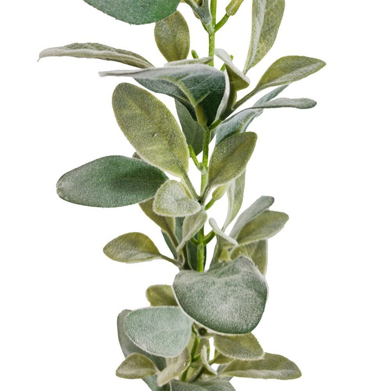 Wedding Decor Plant Decoration Plants Faux Long Flocking Rabbit Ear Leaf Vines