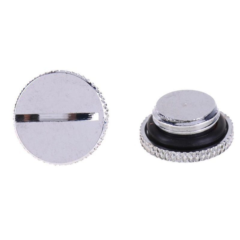 2 Pcs G1/4 Thread Low Profile Plug for PC Water Cooling Radiator Reservoir Newly