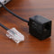 Ethernet RJ45 8P8C Male to RJ11 6P4C Female Adapter Converter Cable for Headset
