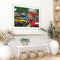 Oil Paint By Numbers Picture DIY Drawing Street Car Painting Kit Artwork