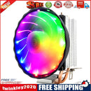 SNOWMAN 2 Heat Pipes CPU Cooler PC Quiet Radiator for Intel LGA (4 Pin RGB)