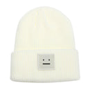 Winter Women Men Knit Ski Beanie Ball Wool Cuff Hat Ski Cap (White)