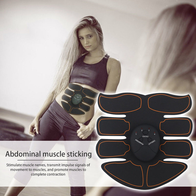 Muscle Electric Stimulator Abdominal Trainer Massager Body Hip Workout Mach
