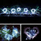 6x Solar Mason Jar Lights Hanging Bottle Lamp Garden Decor (White 20LED) Newly