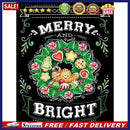 5D DIY Christmas Full Round Drill Mosaic Holiday Picture Diamond Painting Cra