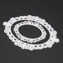 2PCS Lace Oval Clip Lifting Machining Dies Stencils for DIY Scrapbooki