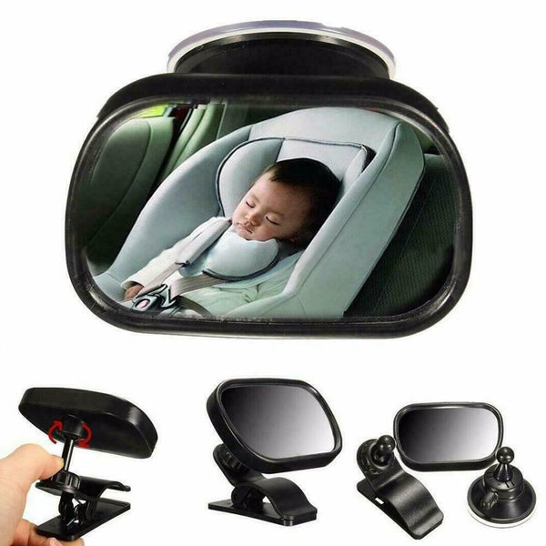 Baby Rücksitz Rückspiegel für Säugling Kind Kleinkind Sicherheitsansicht W6U4