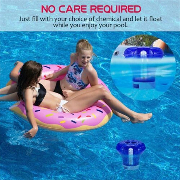 Dispenser Swimming Pool Cleaning Tool Swim Floater Automatic Drug Dispenser