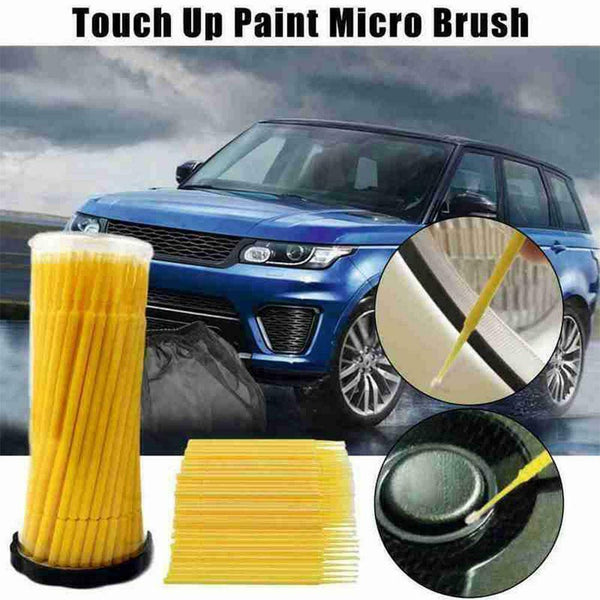 100x Micro Tips 1.0mm Car Up Paints Micro Brush Small Accessory Applicator N2C8