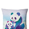 Non-fading Pandas Printed Pillowcases Square Cleanable Sofa Car Cushion Cov