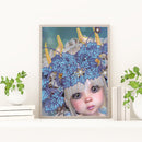 Flower Fairy, Elf Girls, Diamond Painting Set, Partially Shaped Drill, Wall Art-D