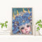 Flower Fairy, Elf Girls, Diamond Painting Set, Partially Shaped Drill, Wall Art-D