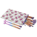 Portable Large Cosmetic Storage Bag Exquisite Print Vertical Makeup Bag(1) Newly