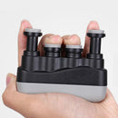 Guitar Hand Finger Exerciser Grip Power Trainer (Kids Black Gray 3 lbs) Newly