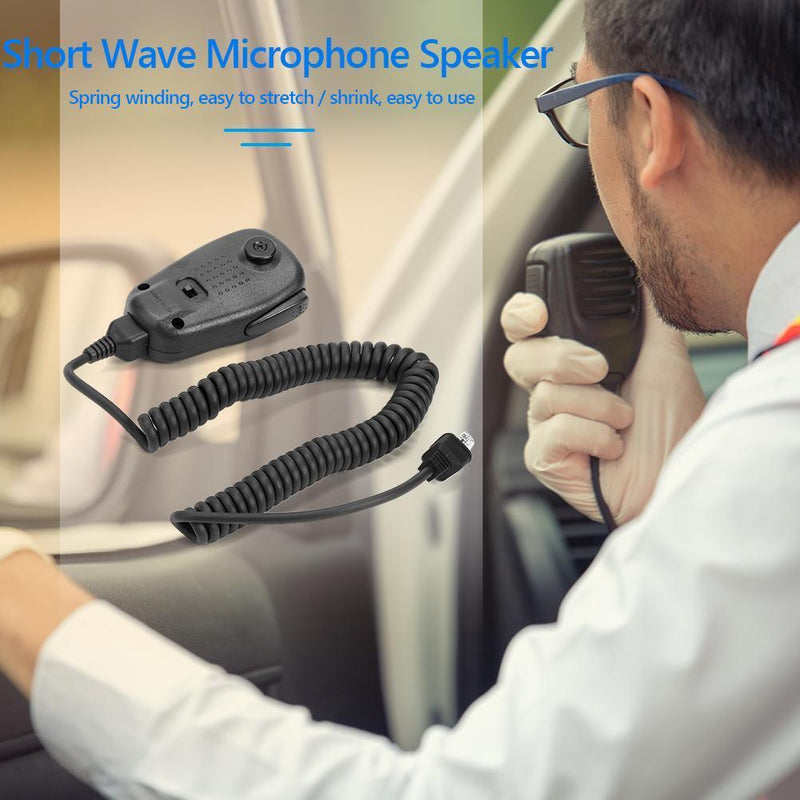 Short Wave Microphone Speaker for Yaesu FT-817 FT-857 FT897 Walkie-talkie Newly