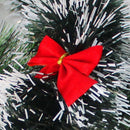 12pcs Christmas Tree Butterfly Bow Ties Wreath Garland Bowknot Decor (Red) Newly