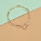 Wrist Stainless Steel Geometric Shape Toggle Clasp Bracelet OT Buckle Chain