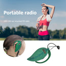 50-108MHz Earmounted FM Radio LCD Digital Display Mini Over-Ear Stereo Radio