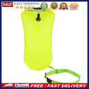 Outdoor Safety Swimming Buoy Waterproof Swim Float Bag for Rafting (Green)