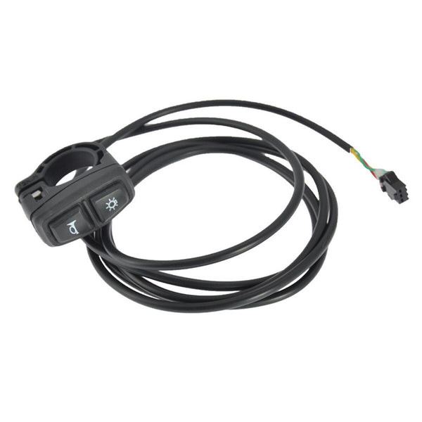 Light Horn Turn Switch Button For Mountain Bicycle E-Bike Electric Scootern#