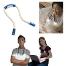 LED Flexible Handsfree Hug Neck Reading Book Light Torch Flashlight (Blue) Newly