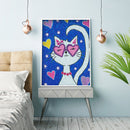 Diamond Painting 5D DIY Cat Full Special Drill Rhinestone Kits (CU097) Newly