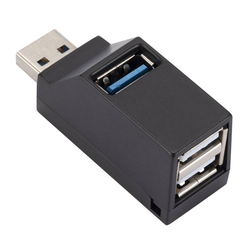 Mini USB 3.0 Hub Adapter 3 Port for Computer PC Mobile Phone Laptop Accessories