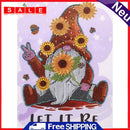 5D DIY Part Special Drill Gnome Rhinestone Diamond Drawing Home Decoration Kit