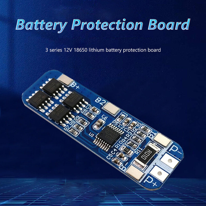 HX-3S-01 18650 Lithium Battery Protector Overcharge Over Discharge Module Board