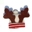 One Set Christmas Decoration Red Wine Bottle Cover Bags Santa Claus Dinn