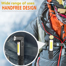 #A XPG COB Rechargeable Flashlight Rotatable Magnet Adsorption for Outdoor Climb