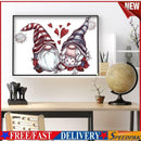 Diamond Painting 5D DIY Gnome Couple Full Round Drill Rhinestone Picture