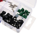 71pcs/set A/C Rubber Gasket+ AC Valve Core+ Remover Tool Assortment Kit