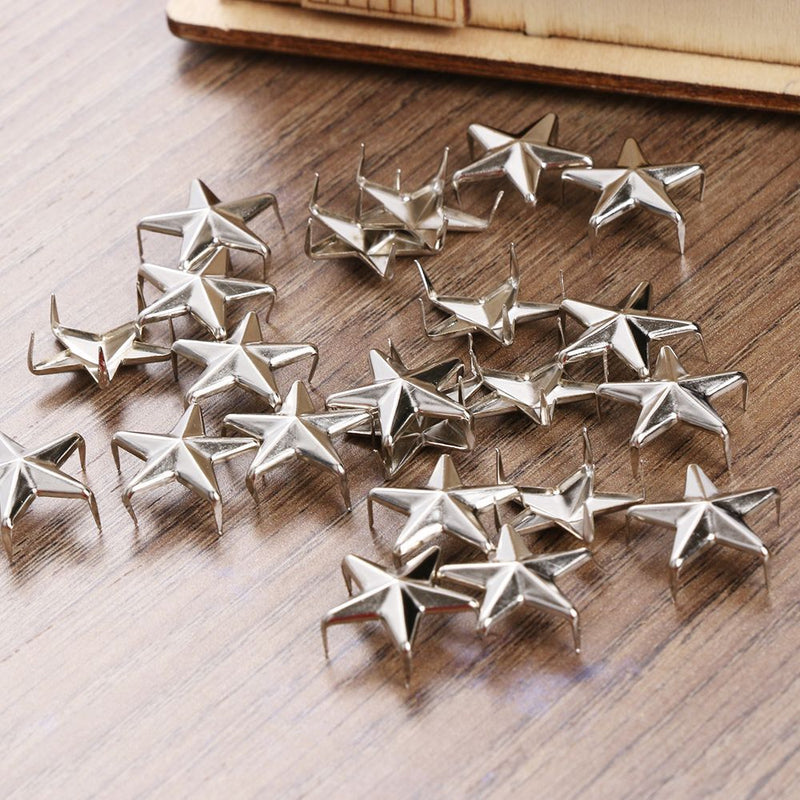 Decoration Rock Punk Studs Spikes Leather Craft Star Rivets Spots Nailhead