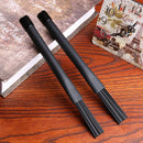 2pcs Retractable Jazz Drum Brushes Sticks Percussion Drumsticks (Black)