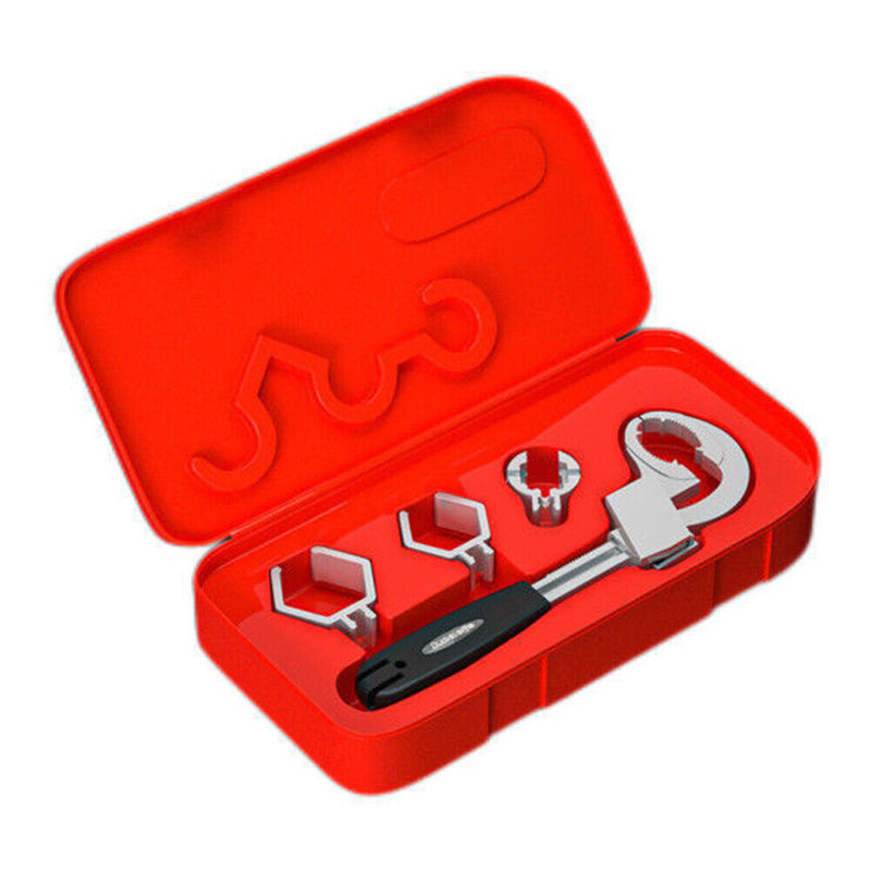 Universal Wrench Multifunctional Open End Spanner Comfort Grip Sink Repair