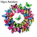 10X Butterfly Mixed Hair Clips Bridal Hair Accessories Wedding Headdress Z E6B4