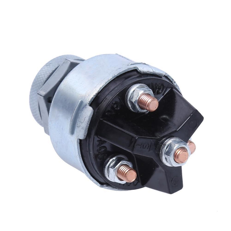 Universal Ignition Starter Switch Barrel with 2 Keys 4 Wiring Point f